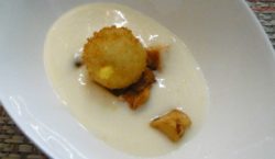 Fonduta parmigiano patate